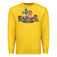Lemon she will not fail psalm christian cross pray Premium Sweatshirt - NancyCooperArtShop