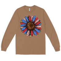 Toasted Coconut usa flag camouflage sunflower Long Sleeve Tee - JahusDesignShop