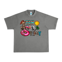 Tornado Tan Tipsy Urban Heavy Tee - CowhideDigitalArt