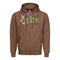 Chestnut blessed gigi easter Zipper Hoodie - BarkalooDesign