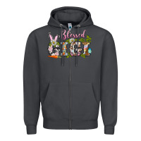Smoke blessed gigi easter Zipper Hoodie - BarkalooDesign