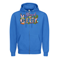 True Royal blessed gigi easter Zipper Hoodie - BarkalooDesign