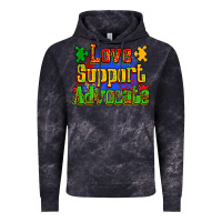 Cloud Black love support advocate Vintage Hoodie - Zillion Design Studio