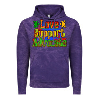Cloud Purple love support advocate Vintage Hoodie - Zillion Design Studio