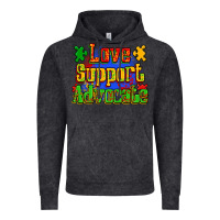Vintage Black love support advocate Vintage Hoodie - Zillion Design Studio