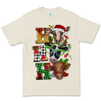 Bone Christmas ho ho ho cow Premium Tee - BarkalooDesign