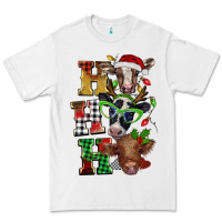 White Christmas ho ho ho cow Premium Tee - BarkalooDesign