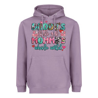 Lavender daddy's little girl mommy's whole world Heavyweight Hoodie - MaliasSmallBusiness