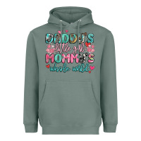 Sage daddy's little girl mommy's whole world Heavyweight Hoodie - MaliasSmallBusiness