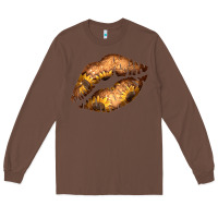 Chestnut Western Sunflower Lips Long Sleeve Tee - Bettercallsaul