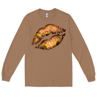 Toasted Coconut Western Sunflower Lips Long Sleeve Tee - Bettercallsaul