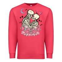 Cardinal the lovers skeletons Premium Sweatshirt - MaliasSmallBusiness