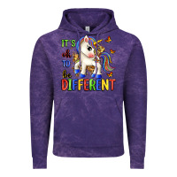 Cloud Purple it's ok to be different Vintage Hoodie - Zillion Design Studio