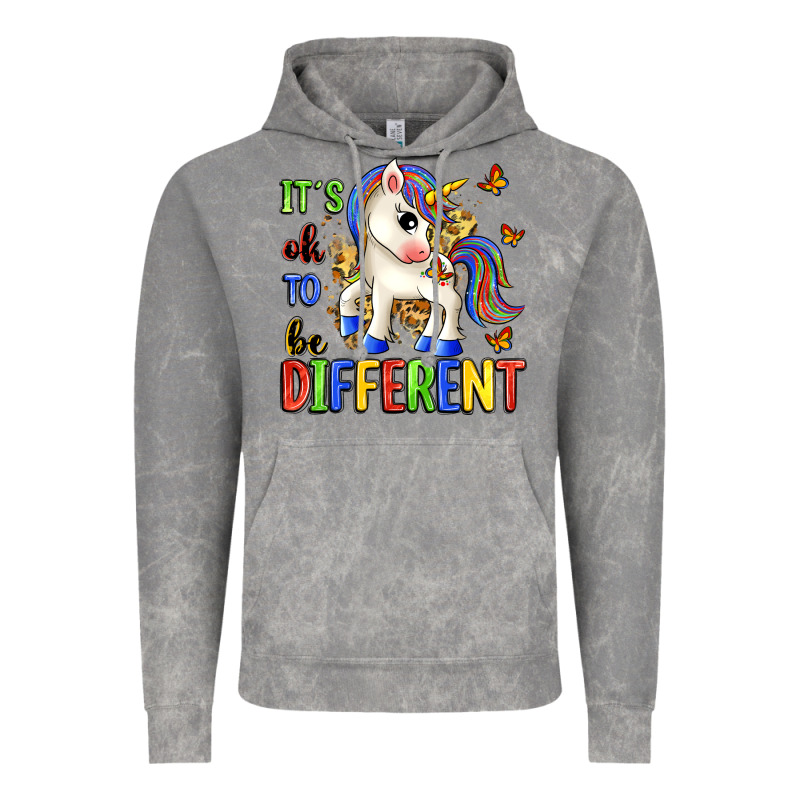 It's Ok To Be Different Vintage Hoodie by Zillion Design Studio | Teevron