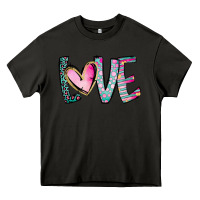 Asphalt Valentine Love Heavy Core Tee - CowhideDigitalArt