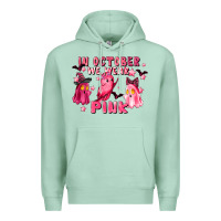 Seafoam in october we wear pink Premium Hoodie - LillyAllenDesigns