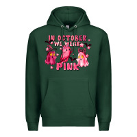Sports Green in october we wear pink Premium Hoodie - LillyAllenDesigns