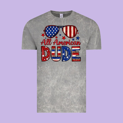 All American Dude Vintage Tee Designed By Neo Western