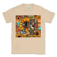 Mushroom cross sunflower butterfly Classic Tee - JahusDesignShop