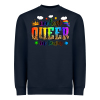 Navy coolest queer in town Heavyweight Sweatshirt - Zillion Design Studio