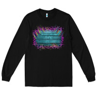 Black Aztec Wood Leopard Frame Long Sleeve Tee - Bettercallsaul
