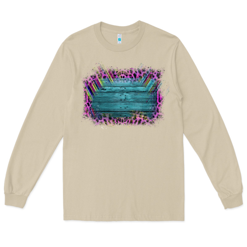 Aztec Wood Leopard Frame Long Sleeve Tee by Bettercallsaul | Teevron