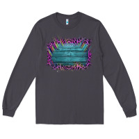 Smoke Aztec Wood Leopard Frame Long Sleeve Tee - Bettercallsaul