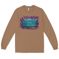 Toasted Coconut Aztec Wood Leopard Frame Long Sleeve Tee - Bettercallsaul