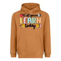 Meerkat y'all gonna learn today Heavyweight Hoodie - MaliasSmallBusiness