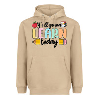 Mushroom y'all gonna learn today Heavyweight Hoodie - MaliasSmallBusiness
