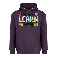 Plum y'all gonna learn today Heavyweight Hoodie - MaliasSmallBusiness
