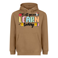 Toasted Coconut y'all gonna learn today Heavyweight Hoodie - MaliasSmallBusiness