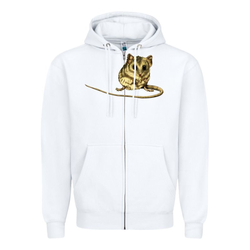 Dunnart Zipper Hoodie by LillyAllenDesigns | Teevron