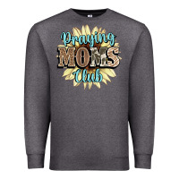 Charcoal Heather praying moms club Premium Sweatshirt - NancyCooperArtShop