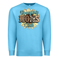 Ocean Blue praying moms club Premium Sweatshirt - NancyCooperArtShop