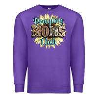 Purple praying moms club Premium Sweatshirt - NancyCooperArtShop