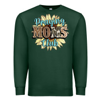Sports Green praying moms club Premium Sweatshirt - NancyCooperArtShop