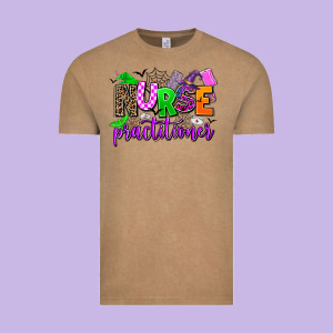 Nurse Practitioner Vintage Tee Designed By Adodesignshop