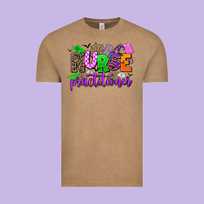 Nurse Practitioner Vintage Tee Designed By Adodesignshop