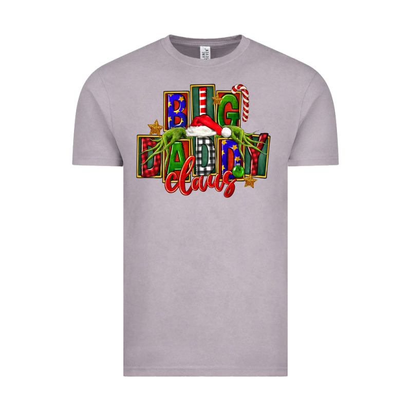 Christmas Big Daddy Claus Vintage Tee by FaDigitalArtStudio | Teevron
