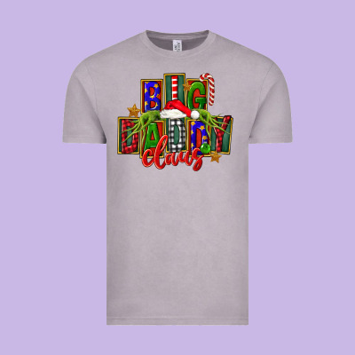 Christmas Big Daddy Claus Vintage Tee Designed By Fadigitalartstudio