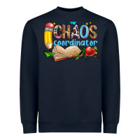 Navy chaos coordinator Heavyweight Sweatshirt - Zillion Design Studio