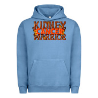 Pigment Pebble Blue kidney cancer warrior Urban Hoodie - texasbilliewilder