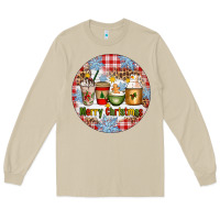 Mushroom Merry Christmas Coffee Cups Long Sleeve Tee - Artiststas