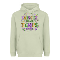 Matcha laissez les bon temps rouler Heavyweight Hoodie - MaliasSmallBusiness