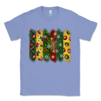 Colony Blue christmas brushstroke Classic Tee - BundleAndBundleShop