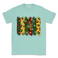 Seafoam christmas brushstroke Classic Tee - BundleAndBundleShop