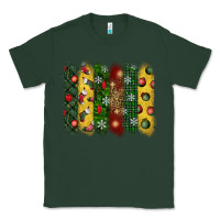Sports Green christmas brushstroke Classic Tee - BundleAndBundleShop