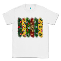 White christmas brushstroke Classic Tee - BundleAndBundleShop