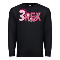 Black pink three rex Premium Sweatshirt - MaliasSmallBusiness